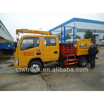 Dongfeng FRK Cabina de tripulación móvil hidráulica Beam Lifter